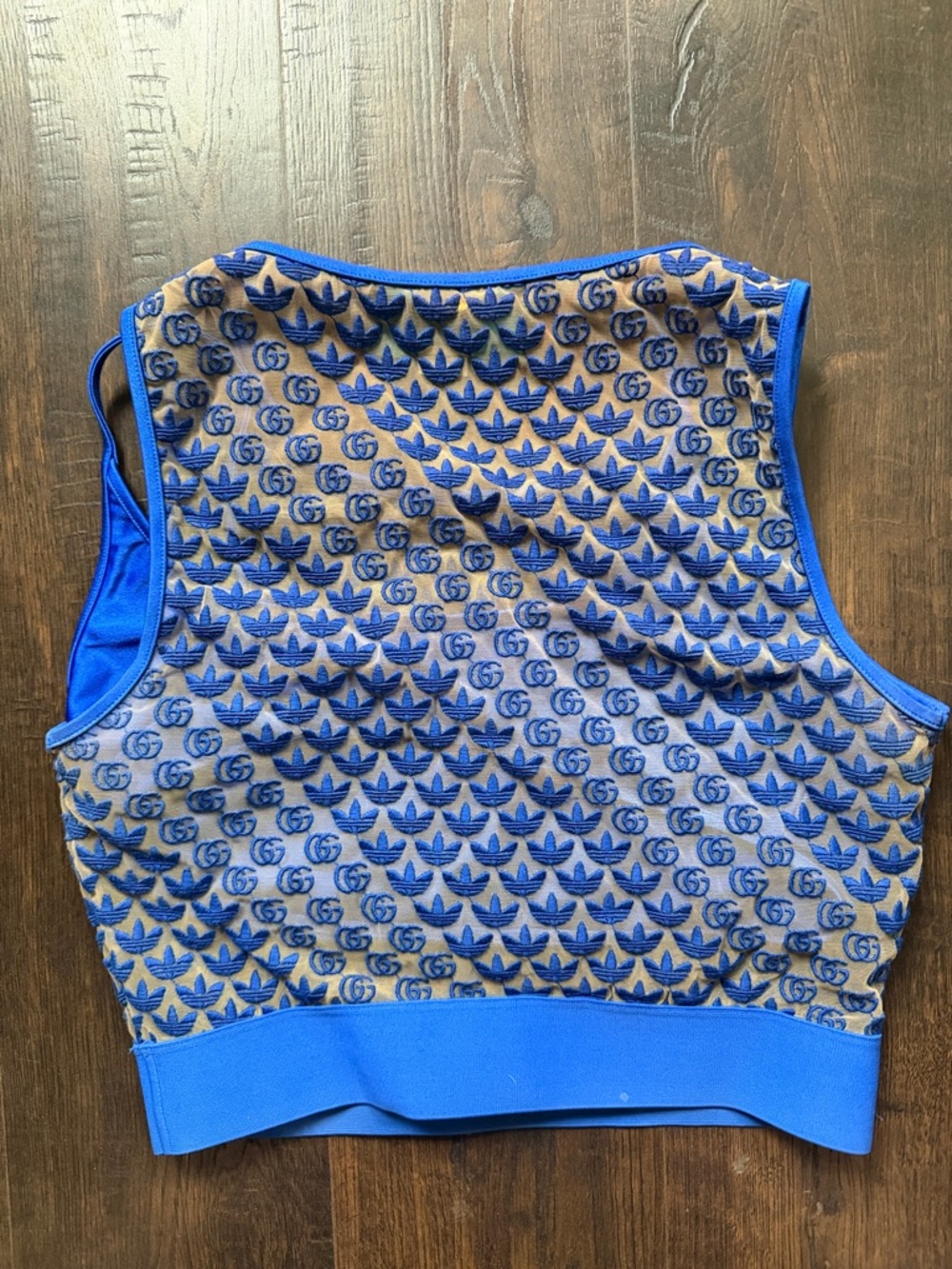 Gucci x adidas GG Tulle Top - Picture 3 of 4